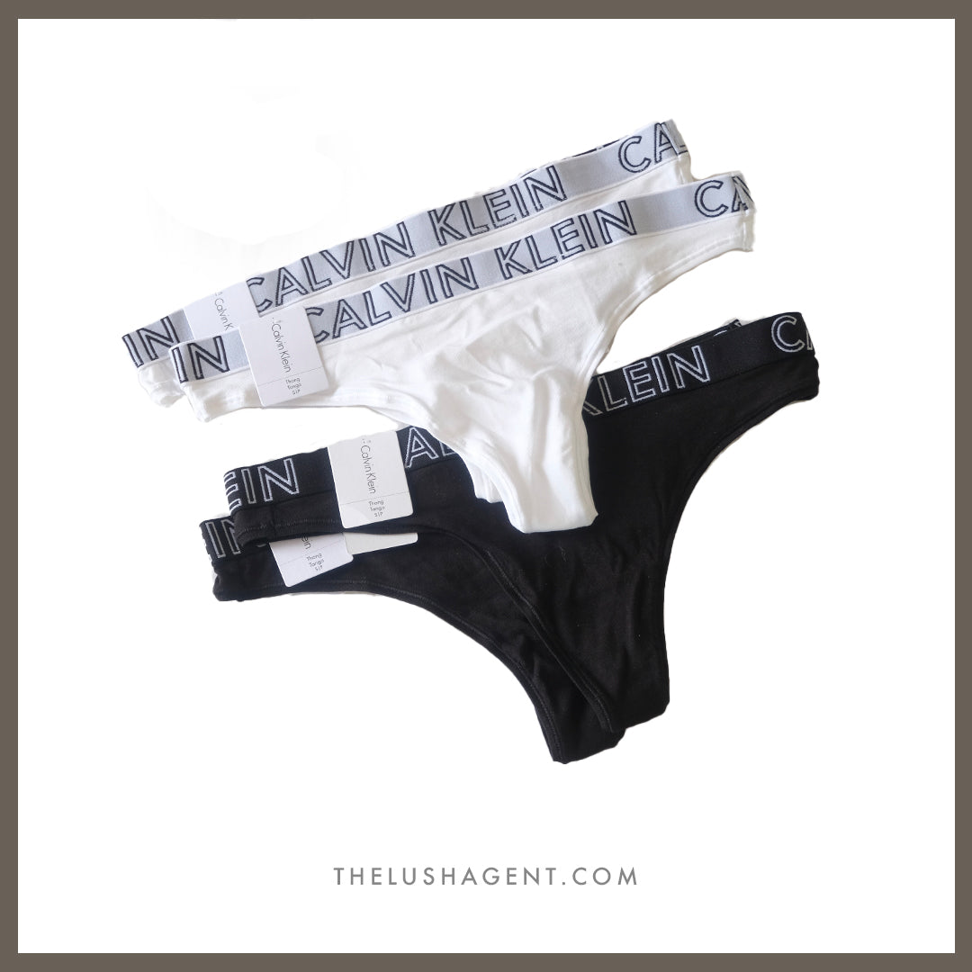 Calvin Klein Ultimate Cotton Thong Bundle - LushAgent
